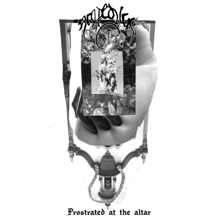 Prostrated at the altar