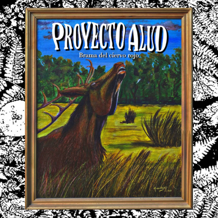 Brama de ciervo rojo