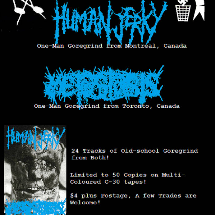 Split Tape with Human Jerky