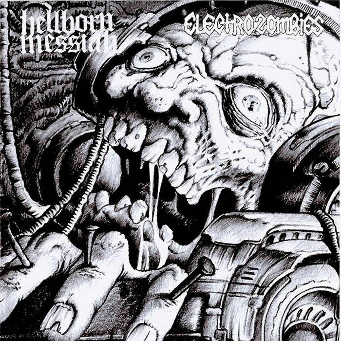 Electrozombies split with Hellborn Messiah